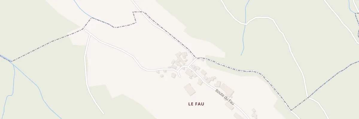 Plan du 5094 Le Fau à Almont-les-Junies