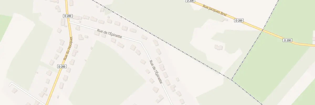 Plan du 195 Rue de l’Epinette à Heuringhem