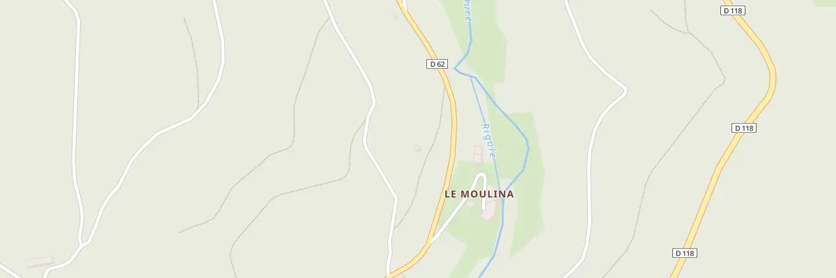 Plan du 126 Le Moulina à Caudebronde