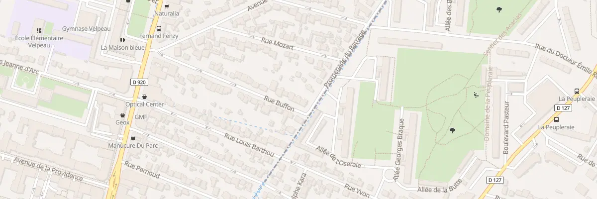 Plan du 35 Rue Buffon à Antony