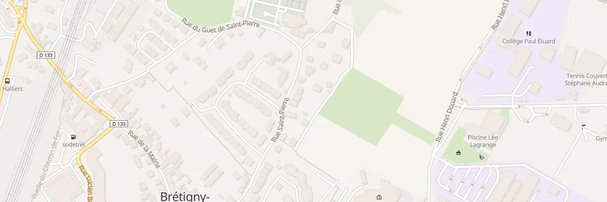 Plan du 40 Rue Saint-pierre à Brétigny-sur-Orge