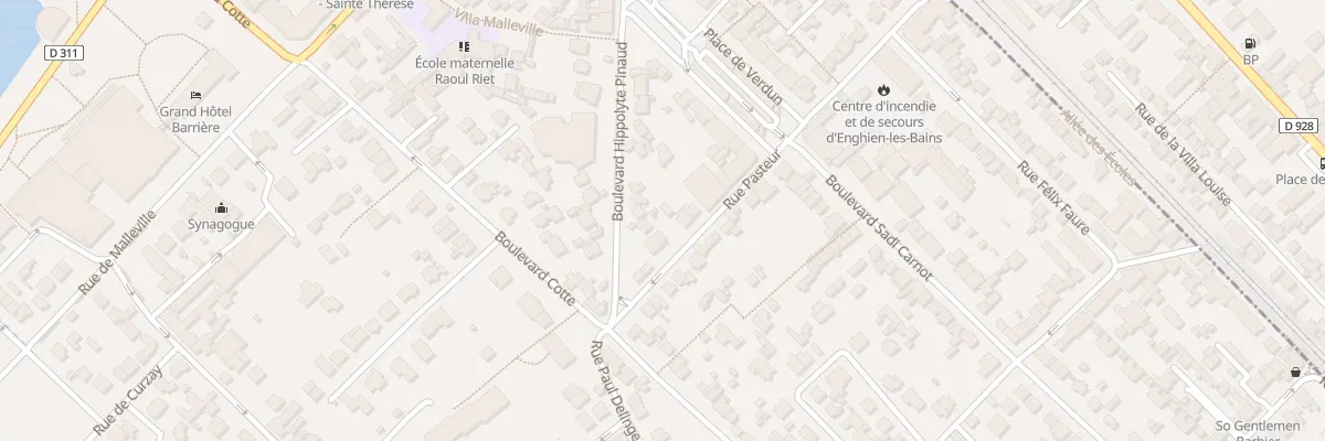 Plan du 30T Rue Pasteur à Enghien-les-Bains