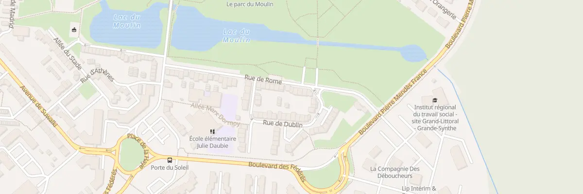 Plan du 51 Rue de Rome à Grande-Synthe