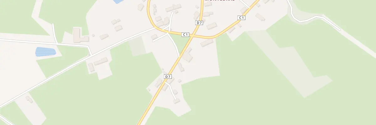 Plan du 49 Montebras à Soumans