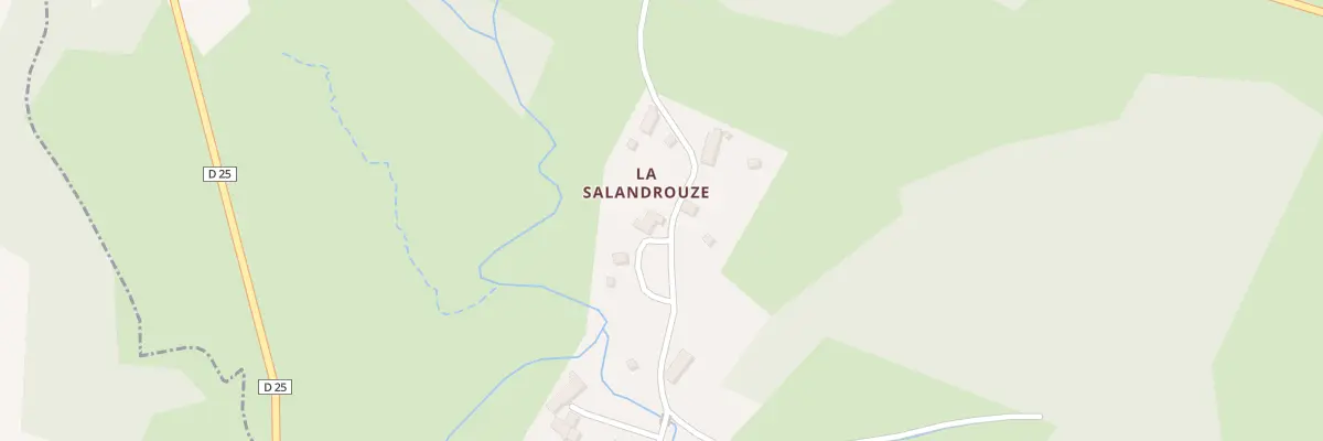 Plan du 9 La Sallandrouze à Saint-Maurice-près-Crocq