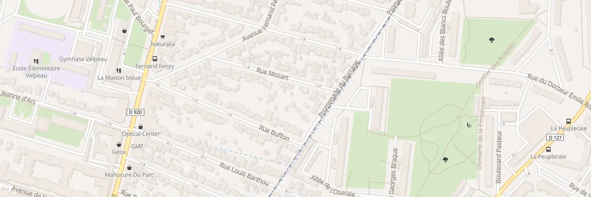 Plan du 26 Rue Mozart à Antony