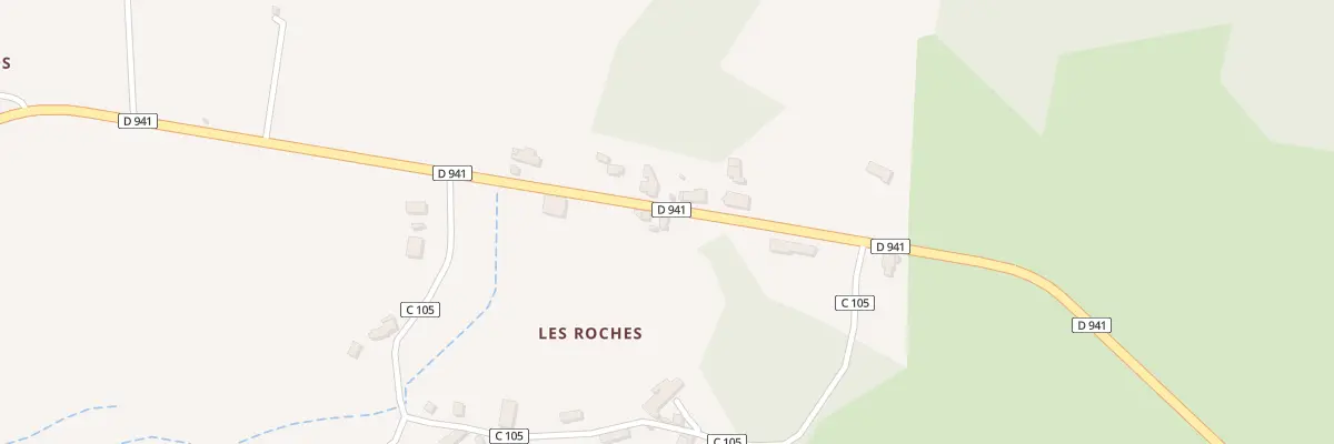 Plan du 20 Les Roches à Saint-Avit-de-Tardes