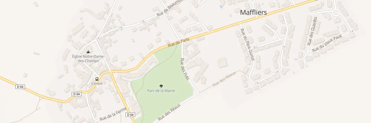 Plan du 9 Rue des Pres à Maffliers
