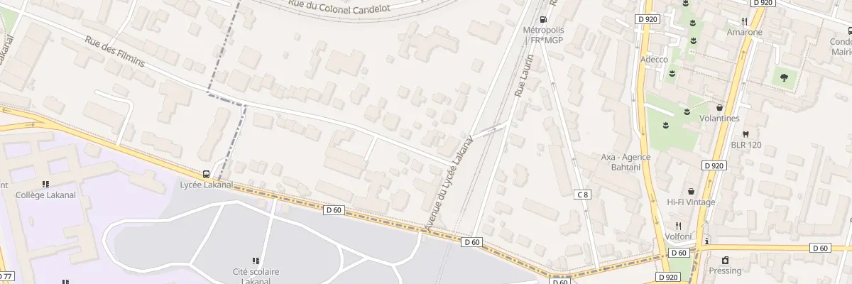 Plan du 4 Rue Auguste Demmler à Bourg-la-Reine