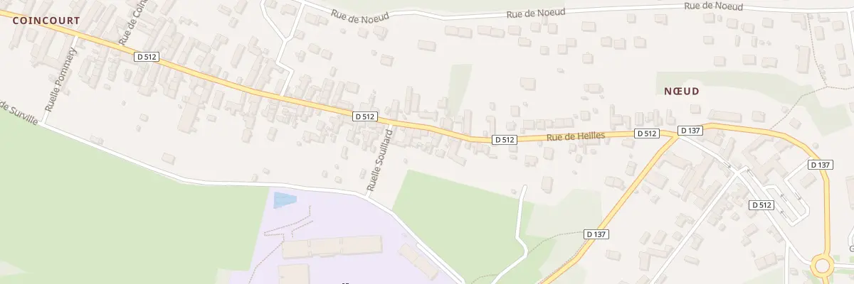 Plan du 43 Rue de Heilles à Mouy