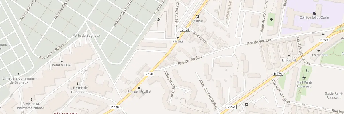 Plan du 110 Av Henri Ravera à Bagneux