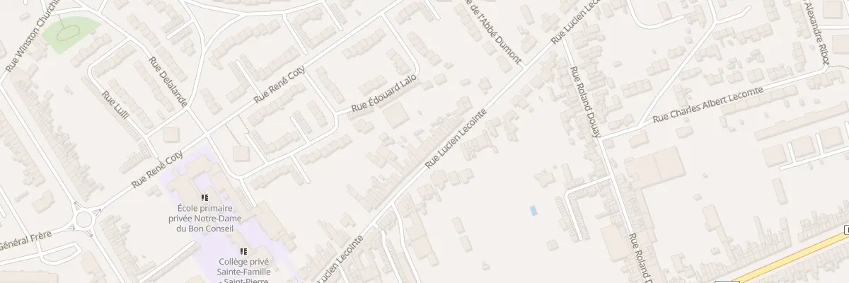 Plan du 169 Rue Lucien Lecointe à Amiens