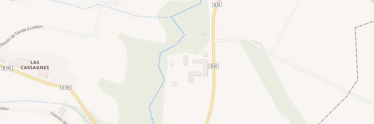 Plan du 56 Au Moulin à Gardie