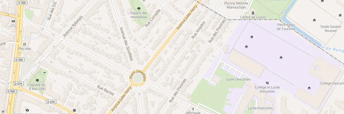 Plan du 15 Rue Ampère à Antony