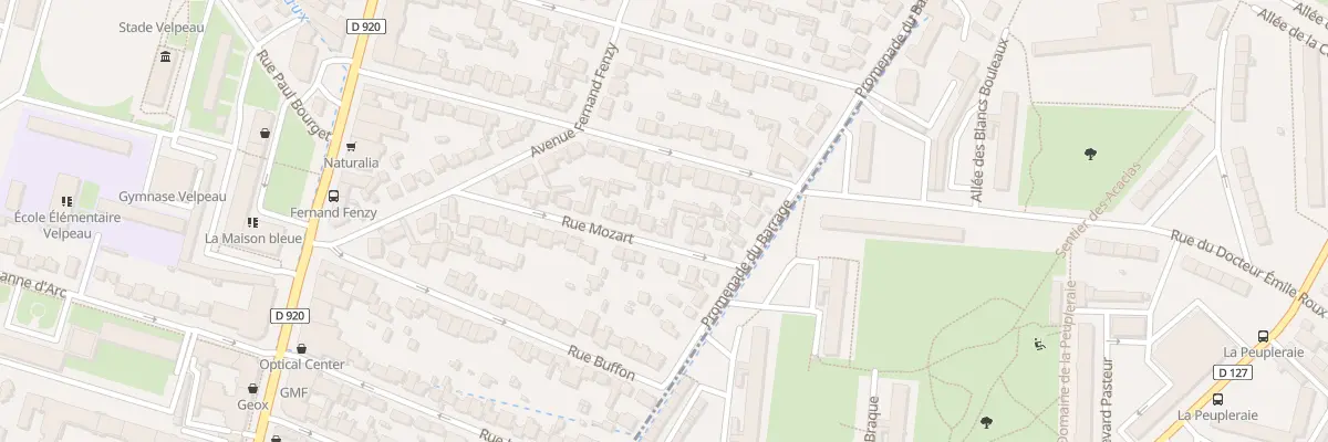 Plan du 19 Rue Mozart à Antony