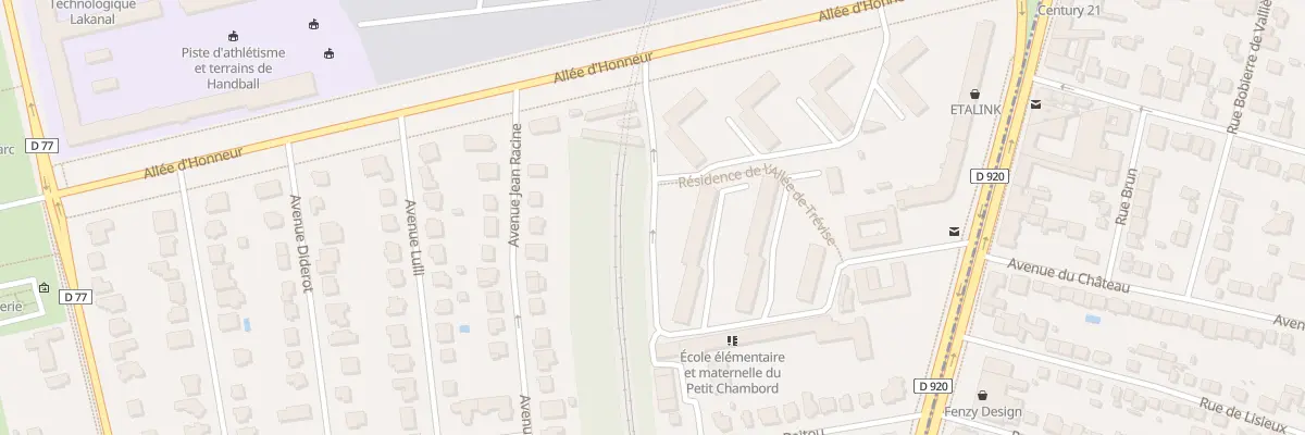 Plan du 142 Av du Gal Leclerc à Sceaux