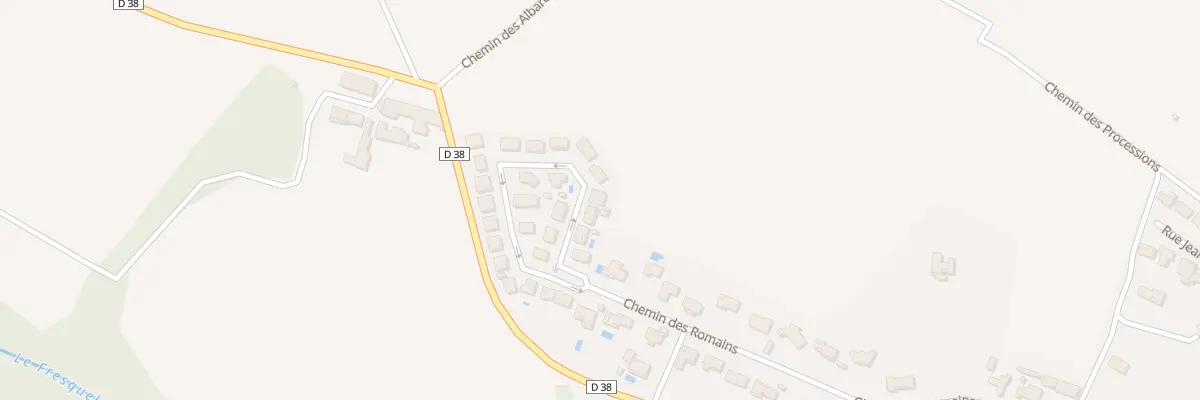 Plan du 8 Rue du Four a Tuiles à Pennautier