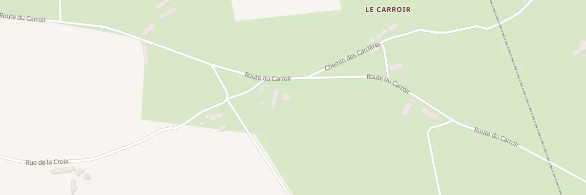 Plan du 1698 Rte du Carroir à Ineuil