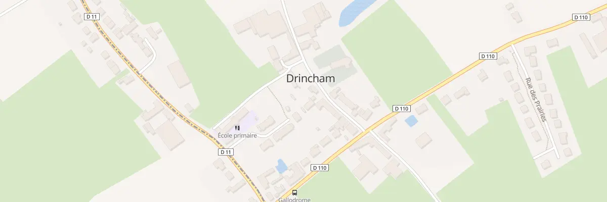 Plan du 75 La Place à Drincham