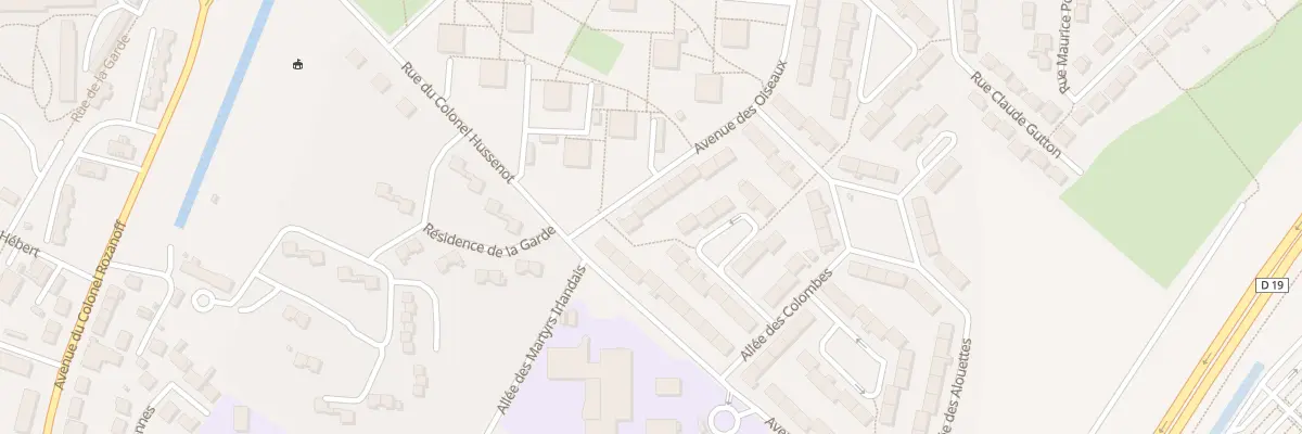 Plan du 27 Av des Oiseaux à Brétigny-sur-Orge