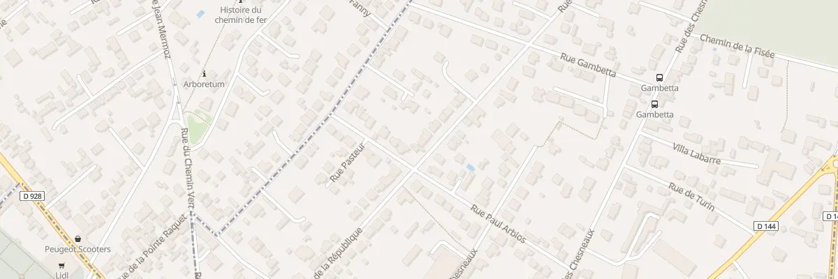 Plan du 62 Rue de la République à Montmorency