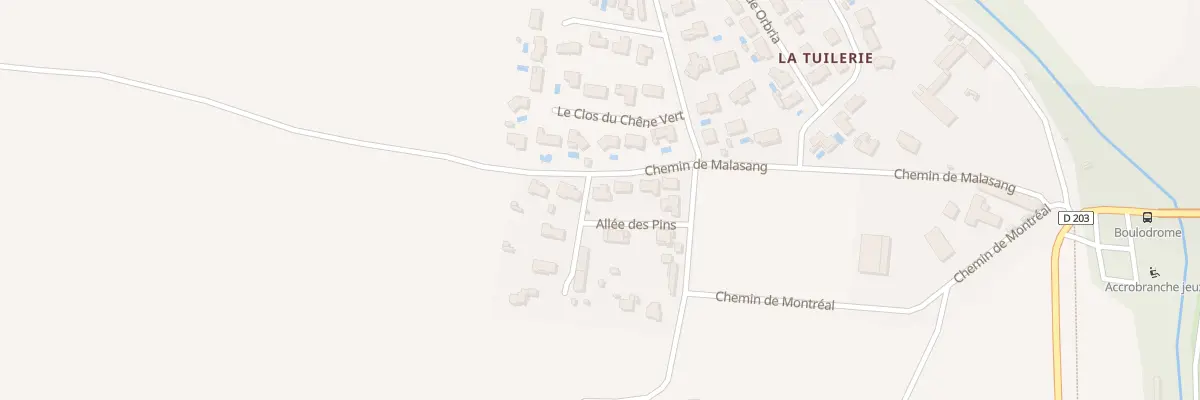 Plan du 21 Malasang à Pennautier