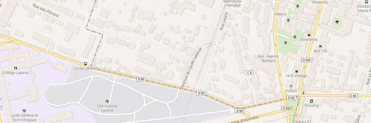 Plan du 1 Rue Auguste Demmler à Bourg-la-Reine