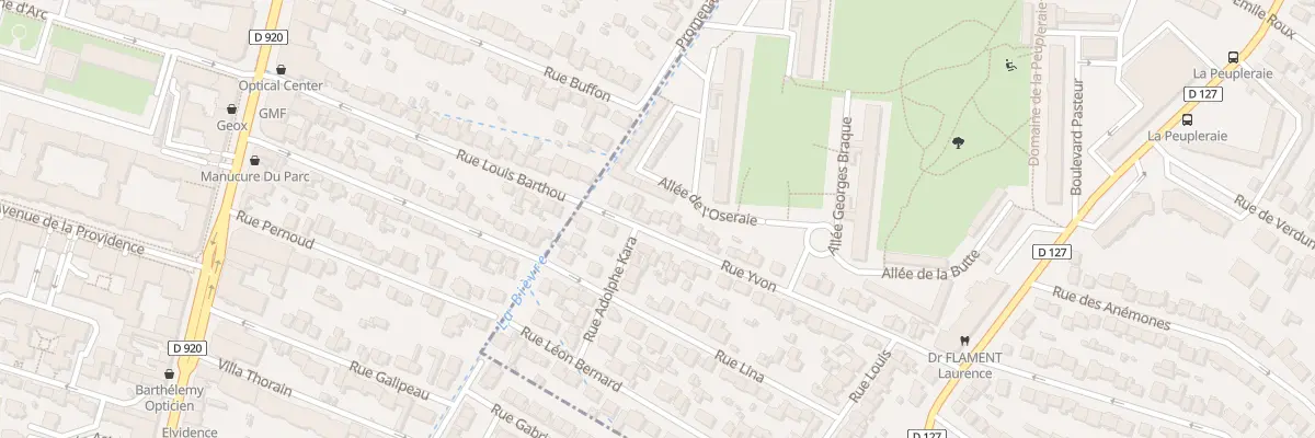 Plan du 37 Rue Yvon à Fresnes