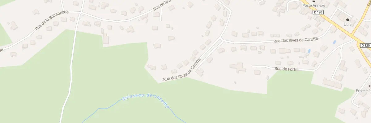 Plan du 14 Rue des Rives du Caroffe à Saint-Paul-des-Landes