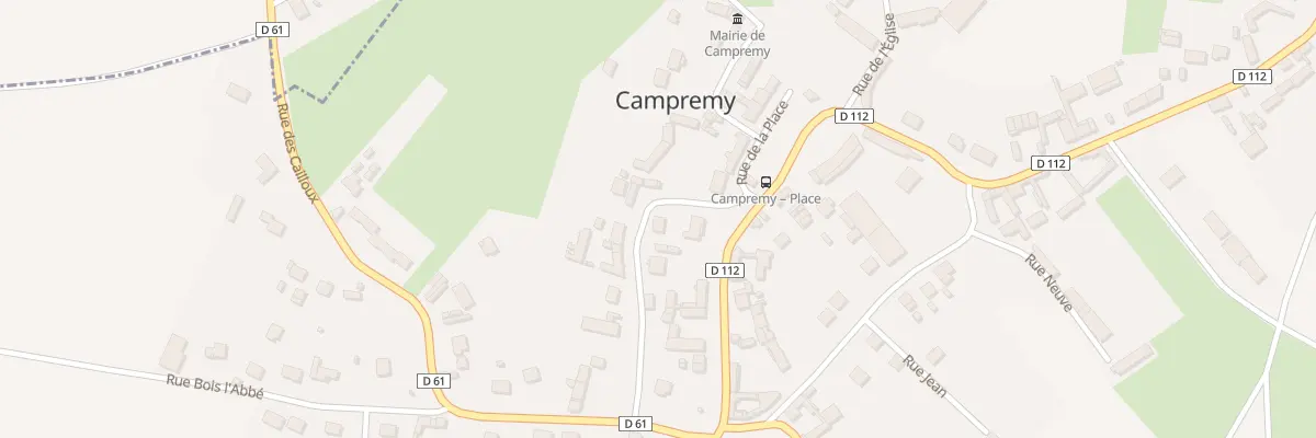 Plan du 8 Rue Jeannette à Campremy
