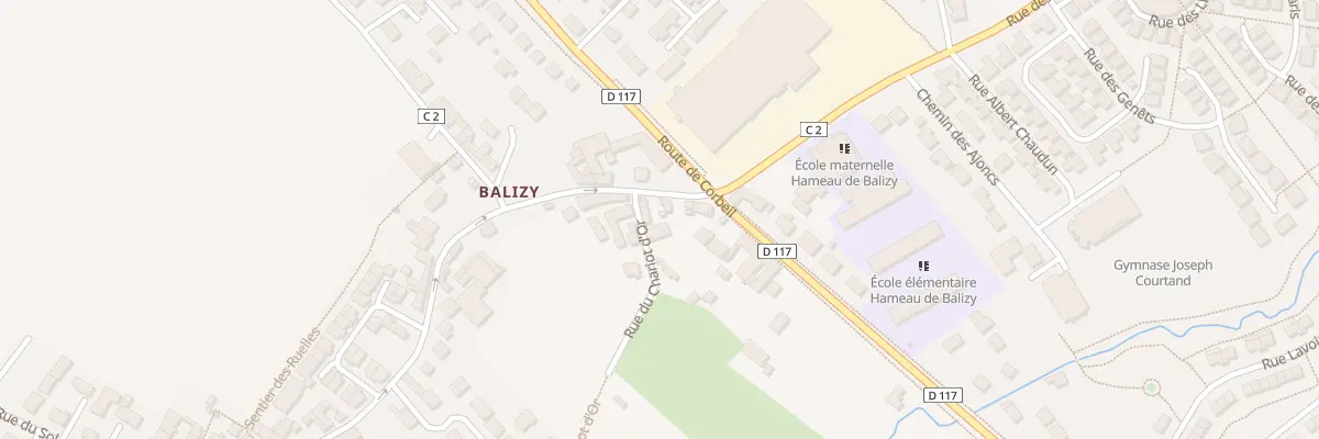 Plan du 5 Rue de Ballainvilliers à Longjumeau
