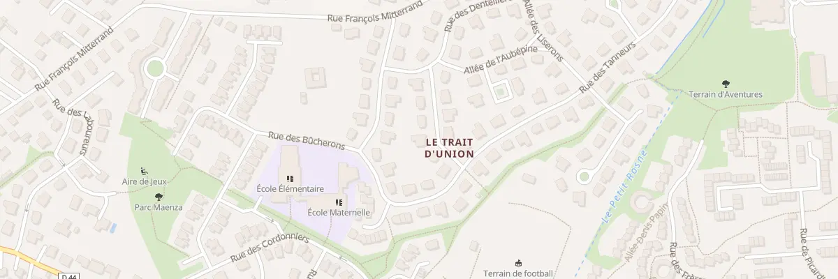 Plan du 8 All des Chèvrefeuilles à Bouffémont
