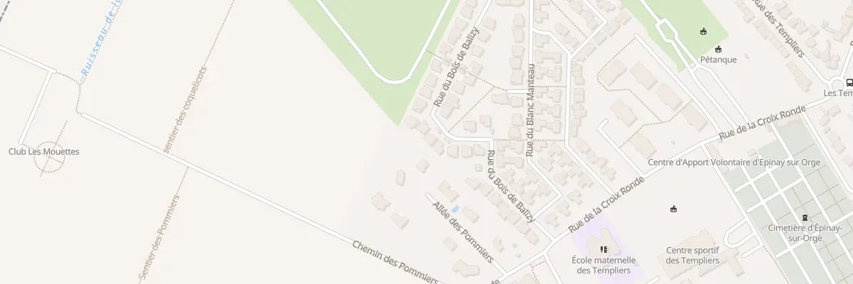 Plan du 76 Rue du Bois de Balizy à Épinay-sur-Orge