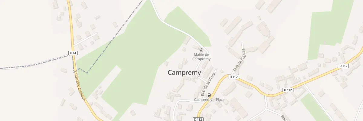 Plan du 7 Rue de l’Ecole à Campremy