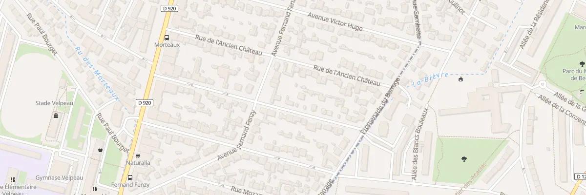 Plan du 25 Rue Florian à Antony