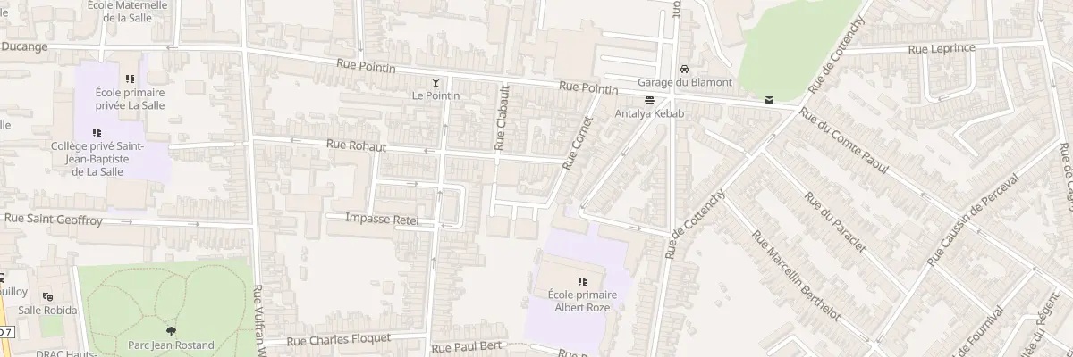 Plan du 70 Rue Rohaut à Morvillers-Saint-Saturnin