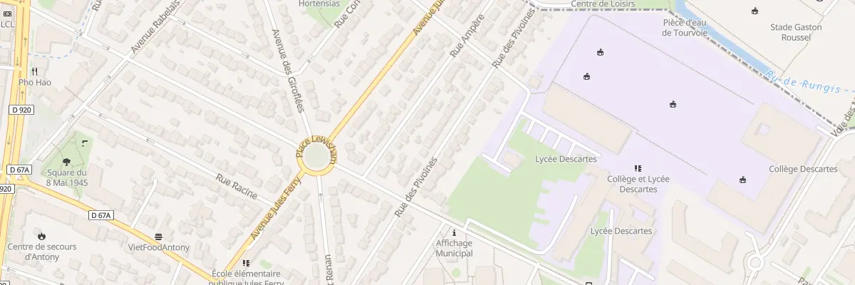 Plan du 27 Rue des Pivoines à Antony