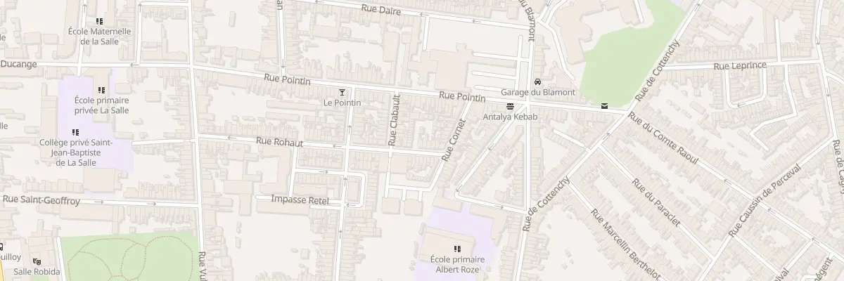 Plan du 79 Rue Rohaut à Amiens