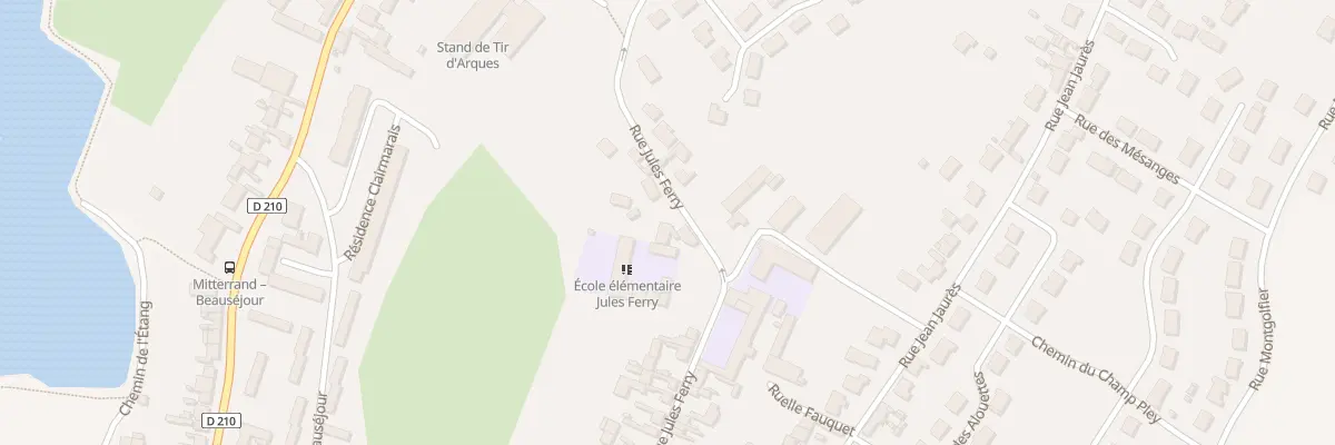 Plan du 53 Rue Jules Ferry à Arques