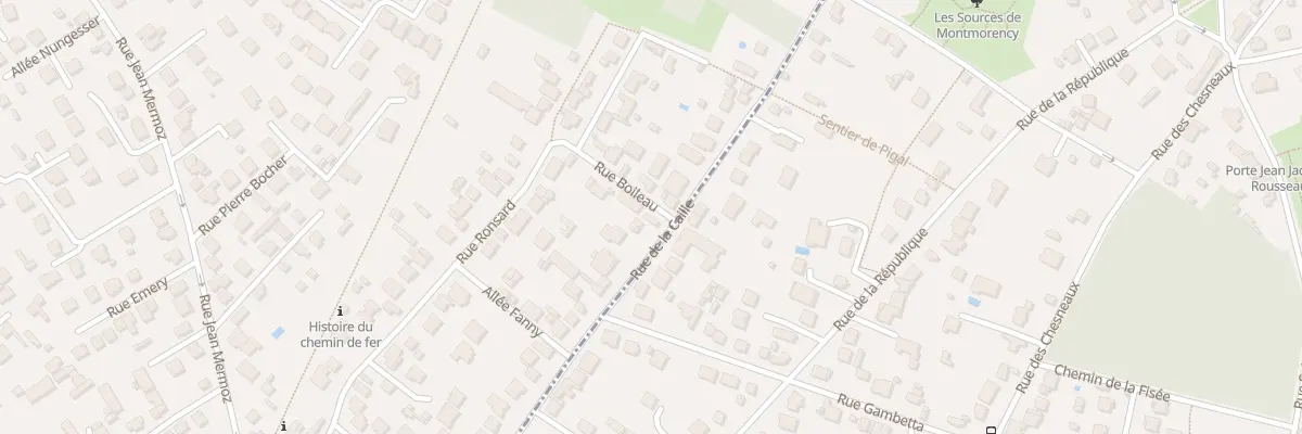 Plan du 69 Rue de la Caille à Soisy-sous-Montmorency