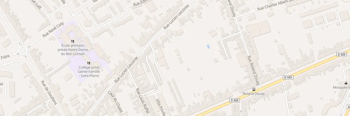 Plan du 146 Rue Lucien Lecointe à Amiens