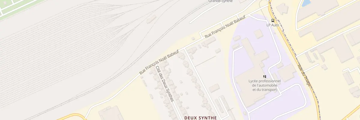Plan du 44 Cité des Deux Synthe à Grande-Synthe
