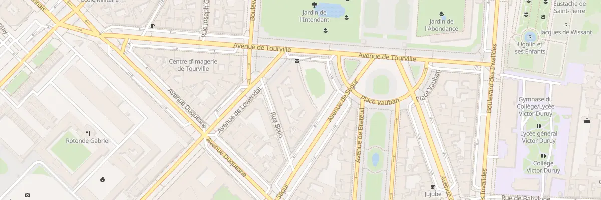 Plan du 9 Pl Vauban à Paris 7e Arrondissement