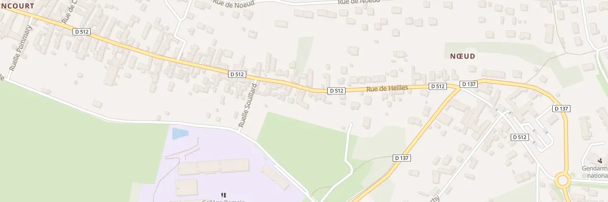 Plan du 39 Rue de Heilles à Mouy