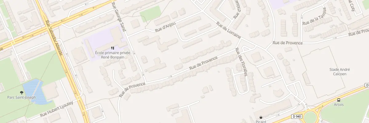 Plan du 19 Rue de Provence à Grande-Synthe