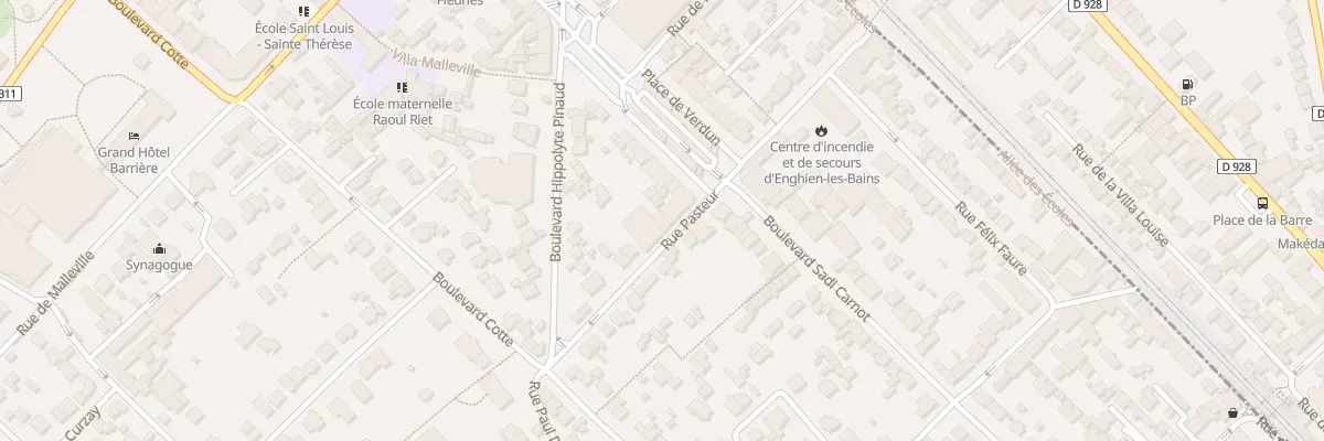 Plan du 26 Rue Pasteur à Enghien-les-Bains