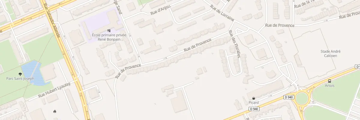 Plan du 48 Rue de Provence à Grande-Synthe