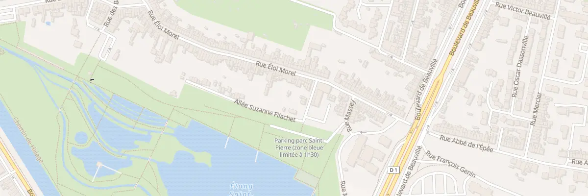 Plan du 224 Rue Eloi Morel à Amiens