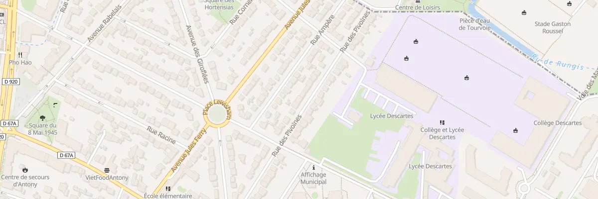 Plan du 29 Rue des Pivoines à Antony