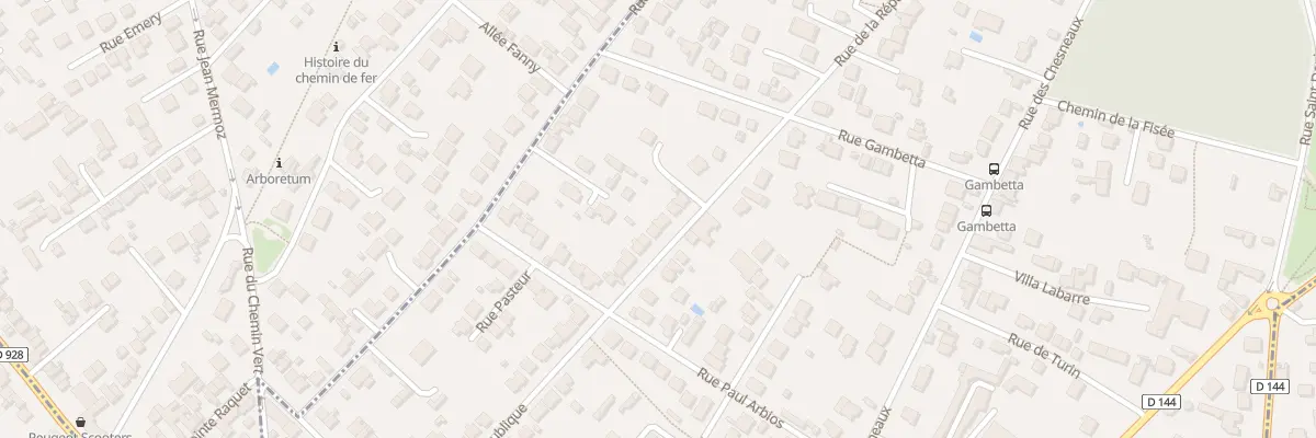 Plan du 52 Rue de la République à Montmorency
